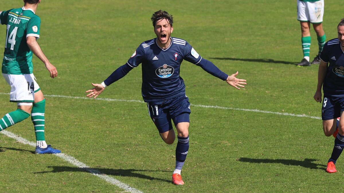 Celebración en Coruxo · RC Celta, marzo de 2021